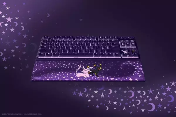 「ポケモン「エーフィ＆ブラッキー」×「Razer」コラボデバイスが海外で販売開始！」の画像