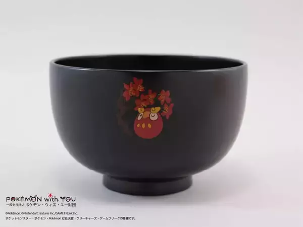 「輪島塗のお椀が「ポケモン・ウィズ・ユー 能登半島復興応援商品」に登場！ピカチュウとダルマッカの2種展開で8月8日予約開始」の画像