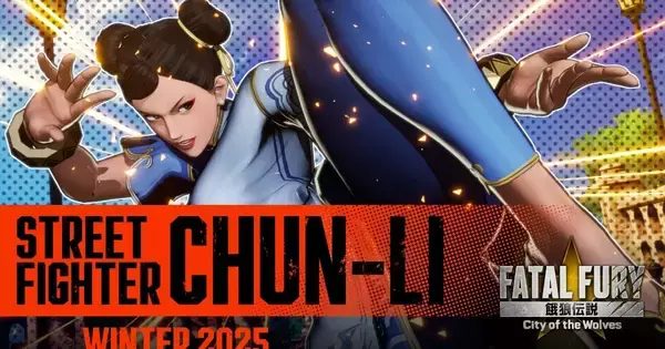 「餓狼伝説 City of the Wolves」に「ストリートファイター」から春麗参戦！チャイナドレス衣装や専用モードも登場