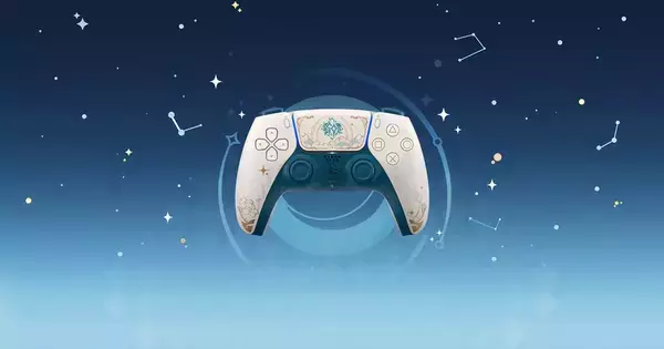 「DualSense ワイヤレスコントローラー “原神” リミテッドエディション」が1月21日発売！白、金、緑を基調とした幻想的な配色