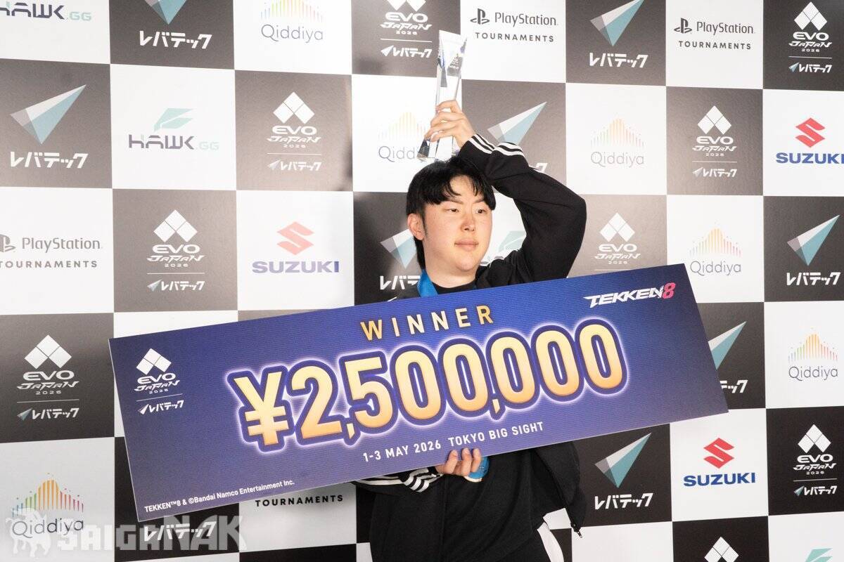 【EVO Japan 2026】鉄拳8部門優勝のiKARi選手にインタビュー「KRXのおかげ」「勝因は攻撃のリズムを変えたこと」