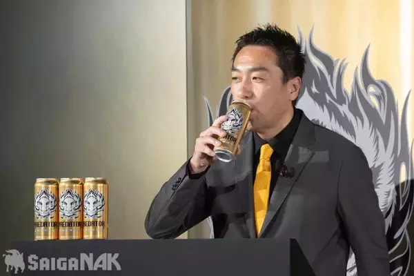 「日本初上陸の高コスパエナドリ「プレデターエナジー」WEBCMにレイザーラモンRGが出演！コスパの良さは「VIVANTのチンギスくらい」」の画像