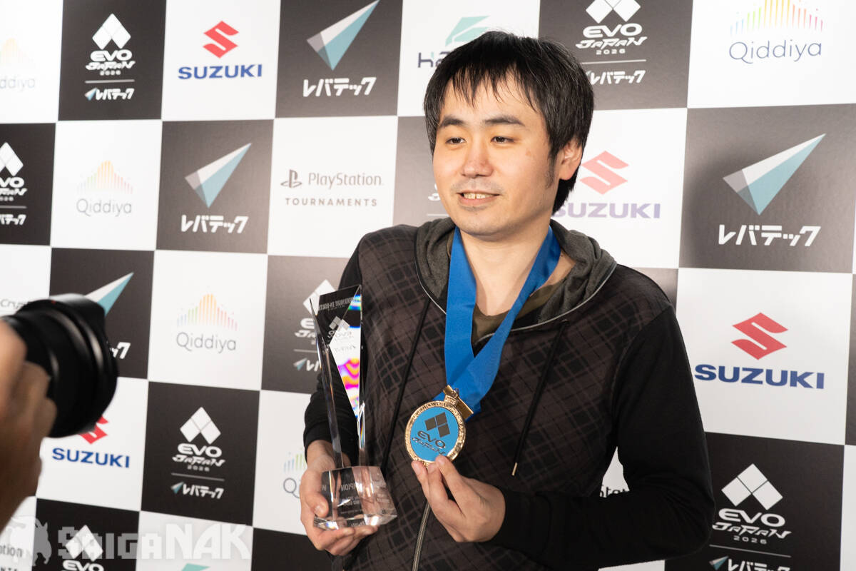 【EVO Japan 2026】UNI2優勝の奥州筆頭選手 独占インタビュー「1年の集大成」「念願の王者」