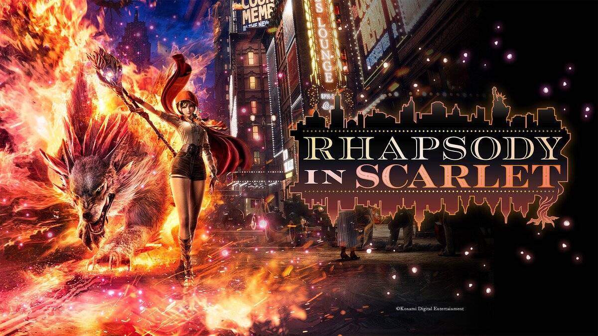 KONAMIの完全新作「Rhapsody in Scarlet」発表！ジャズ・エイジのニューヨークが舞台の爽快アクション