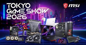 「東京ゲームショウ2026」にMSIが出展情報を公開！最新製品の展示や豪華ゲスト登壇ステージなど