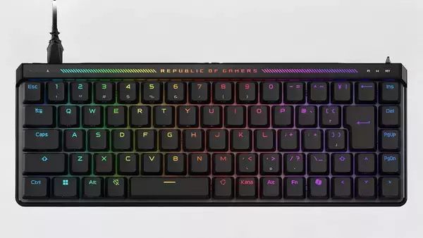 「65％サイズの「ROG Falchion Ace HFX Gaming Keyboard」に日本語配列モデルが登場！10月31日発売」の画像