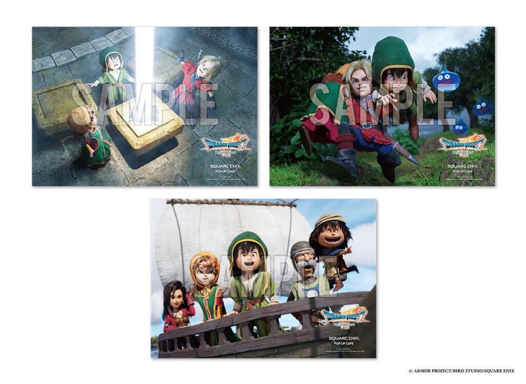 「SQUARE ENIX POP UP CAFE」で「ドラゴンクエストVII Reimagined」コラボが2月5日から開催決定！東京、大阪、名古屋で順次開催