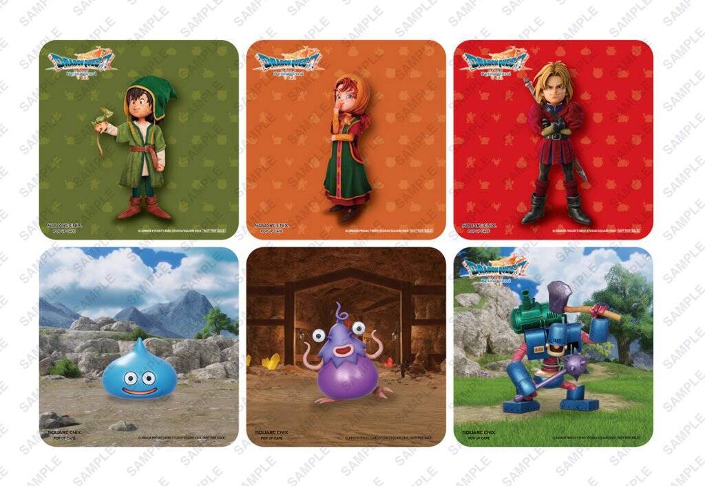 「SQUARE ENIX POP UP CAFE」で「ドラゴンクエストVII Reimagined」コラボが2月5日から開催決定！東京、大阪、名古屋で順次開催