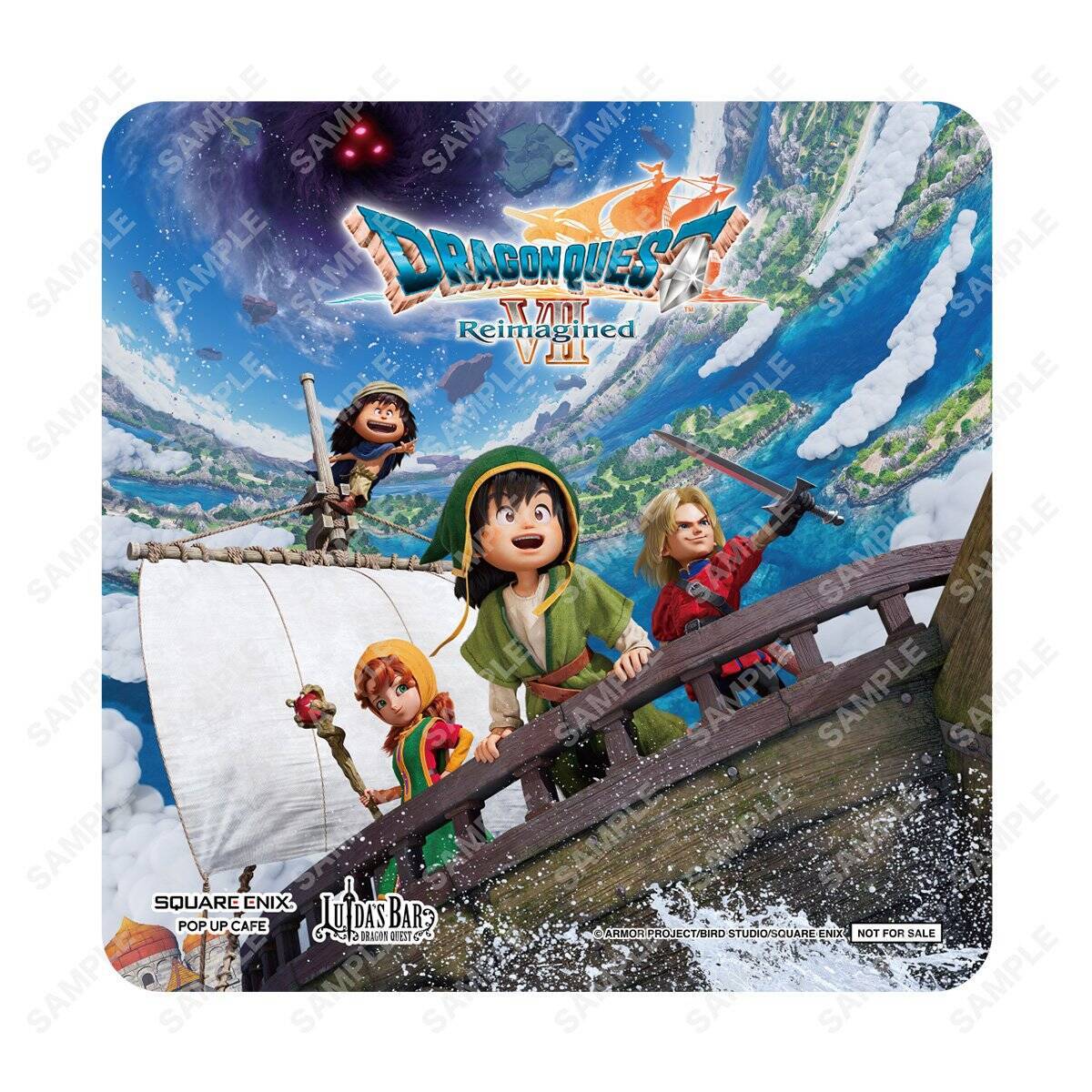 「SQUARE ENIX POP UP CAFE」で「ドラゴンクエストVII Reimagined」コラボが2月5日から開催決定！東京、大阪、名古屋で順次開催