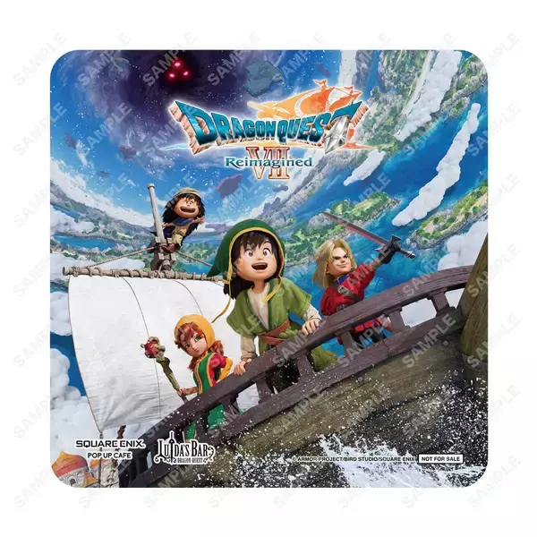 「「SQUARE ENIX POP UP CAFE」で「ドラゴンクエストVII Reimagined」コラボが2月5日から開催決定！東京、大阪、名古屋で順次開催」の画像