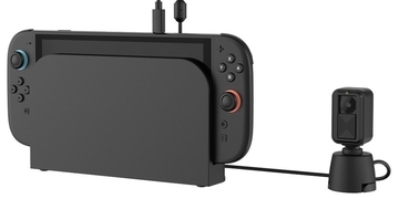 サイバーガジェットからコンパクトなSwitch 2用USBカメラが登場！携帯モードでも使える