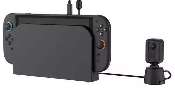 サイバーガジェットからコンパクトなSwitch 2用USBカメラが登場！携帯モードでも使える