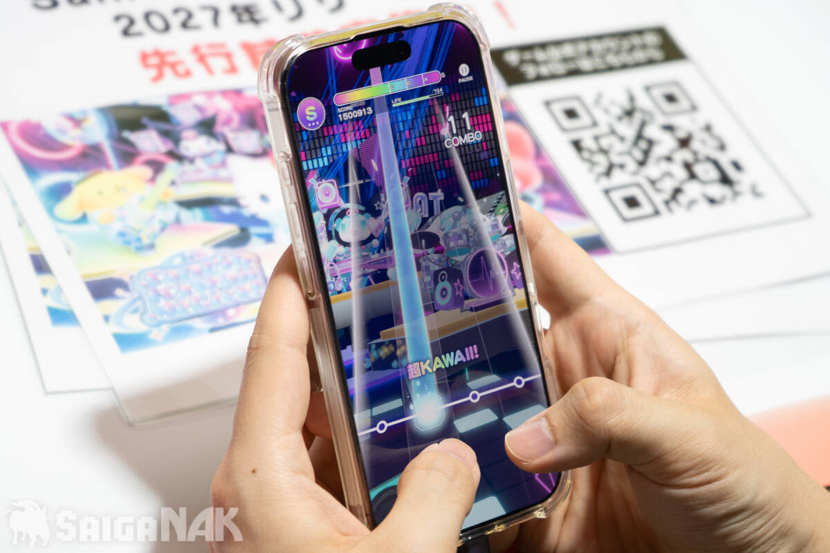 サンリオキャラクターが歌って踊る最新音ゲー「Sanrio Kawaii Me Live!」先行プレイ！2種類のモードで初心者も安心