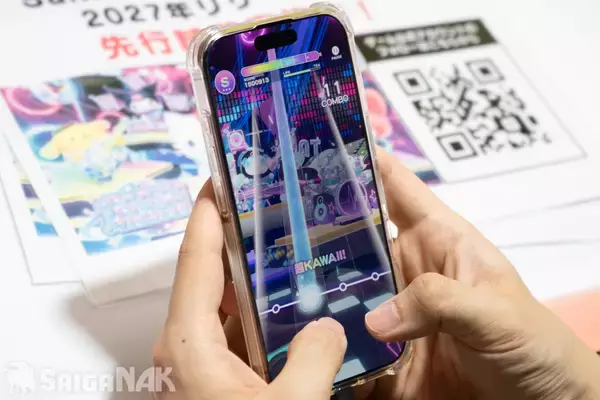 「サンリオキャラクターが歌って踊る最新音ゲー「Sanrio Kawaii Me Live!」先行プレイ！2種類のモードで初心者も安心」の画像