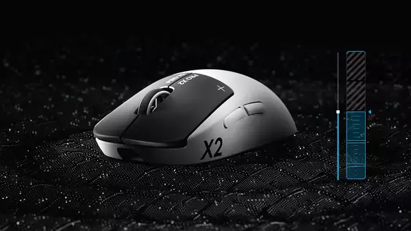 「ロジクールG「PRO X2 SUPERSTRIKE」が2月19日発売決定！世界初のハプティック誘導トリガーシステム搭載ゲーミングマウス」の画像