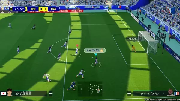 「Switch 2「eFootball Kick-Off!」が2026年夏に発売決定！「ウイイレ」から進化した本格サッカーアクション」の画像