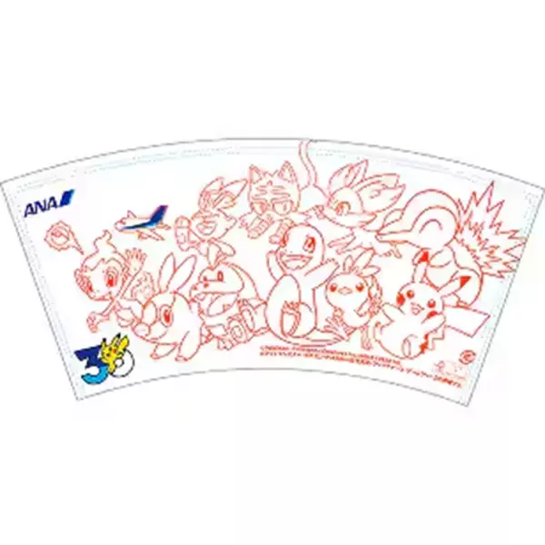 「ANA「ポケモンジェット 赤・緑」のデザインが発表！歴代のパートナーポケモンたちが機体に勢揃い」の画像