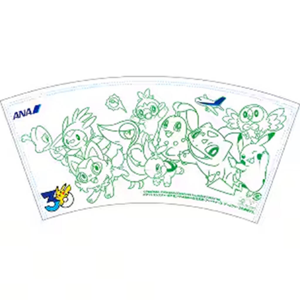 ANA「ポケモンジェット 赤・緑」のデザインが発表！歴代のパートナーポケモンたちが機体に勢揃い