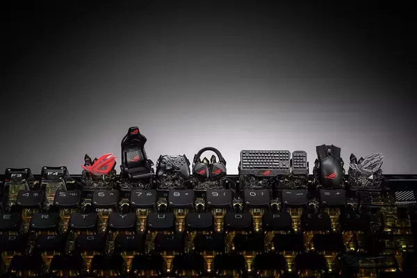 「ROGブランド設立20周年を記念した「ROG EDITION 20」シリーズが登場！ゲーミングモニター・キーキャップ・マウスパッドが発売」の画像