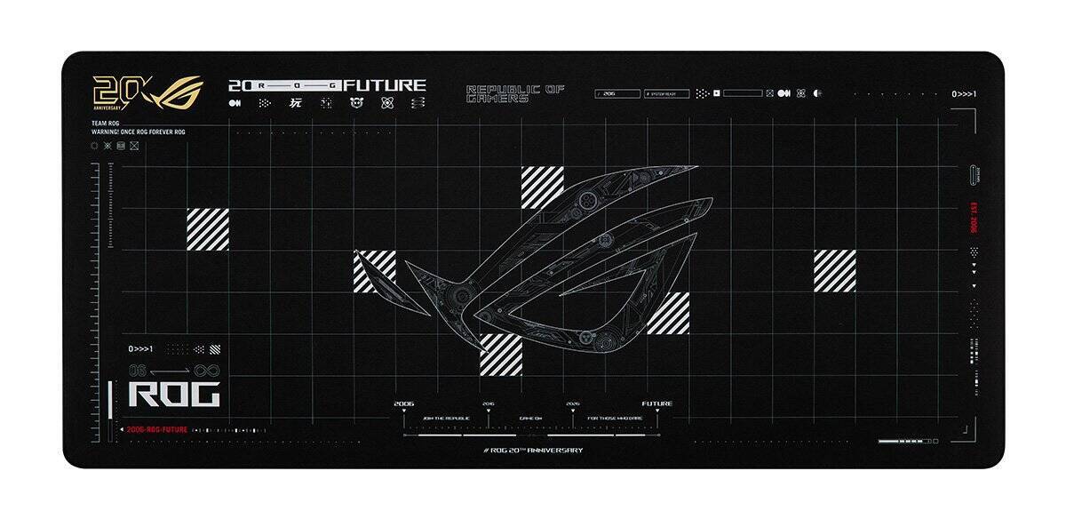 ROGブランド設立20周年を記念した「ROG EDITION 20」シリーズが登場！ゲーミングモニター・キーキャップ・マウスパッドが発売