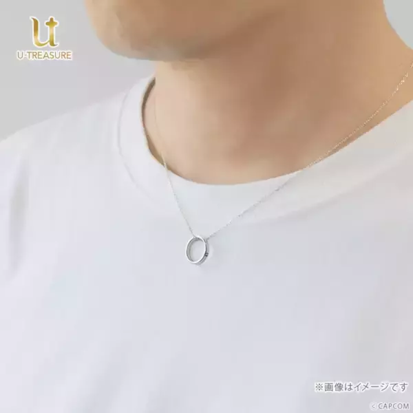 「「ストリートファイター6」のリングネックレスが受付開始！キャラクターのイメージカラーと名前があしらわれたデザイン」の画像