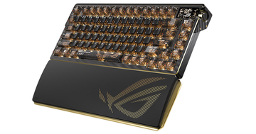 ROG20周年限定の24K金メッキモデル！キーボード「Azoth Extreme Edition 20」とマウス「Harpe II Extreme Edition 20」が発表