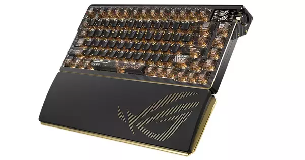 ROG20周年限定の24K金メッキモデル！キーボード「Azoth Extreme Edition 20」とマウス「Harpe II Extreme Edition 20」が発表