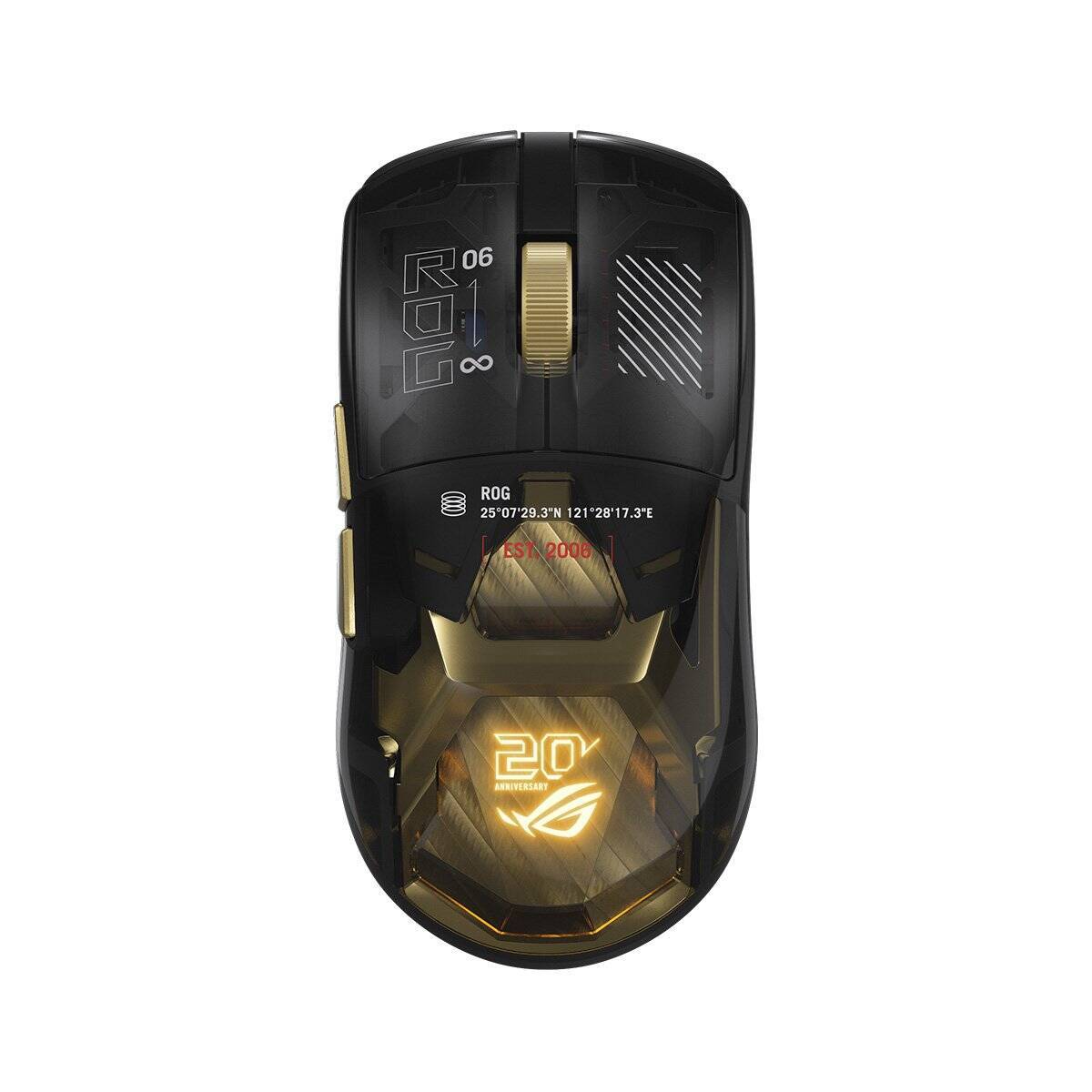 ROG20周年限定の24K金メッキモデル！キーボード「Azoth Extreme Edition 20」とマウス「Harpe II Extreme Edition 20」が発表