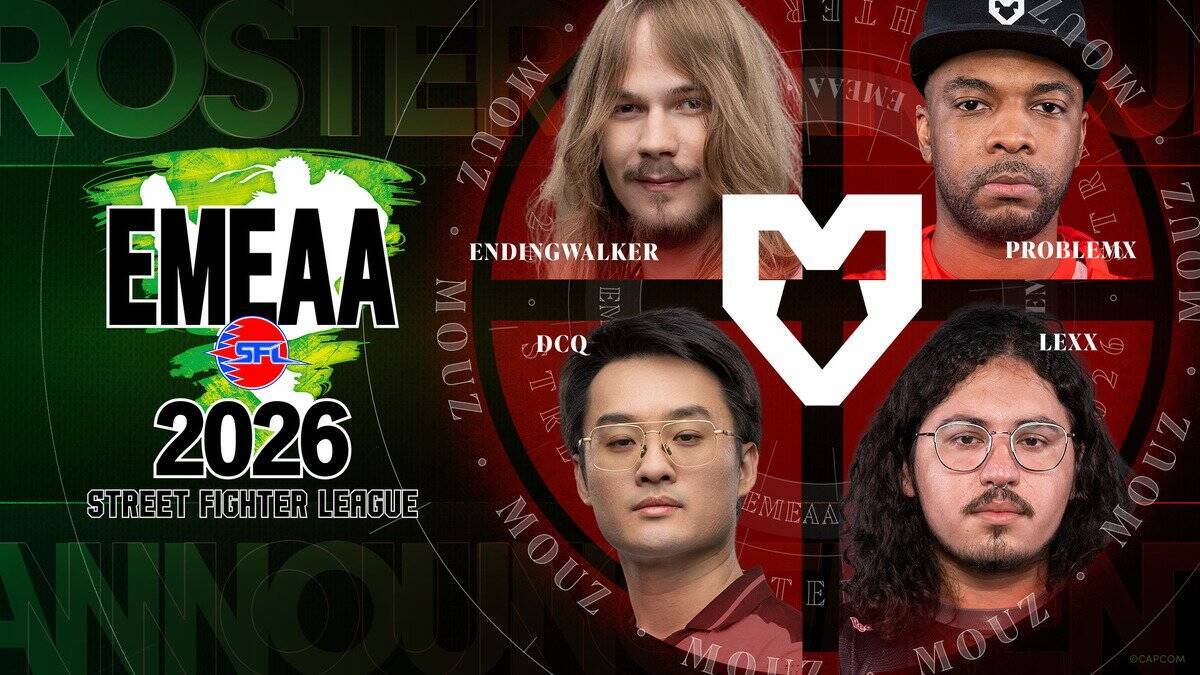「ストリートファイターリーグ EMEAA 2026」出場チーム・選手が決定！ヨーロッパ・アジア地域の頂点を目指す