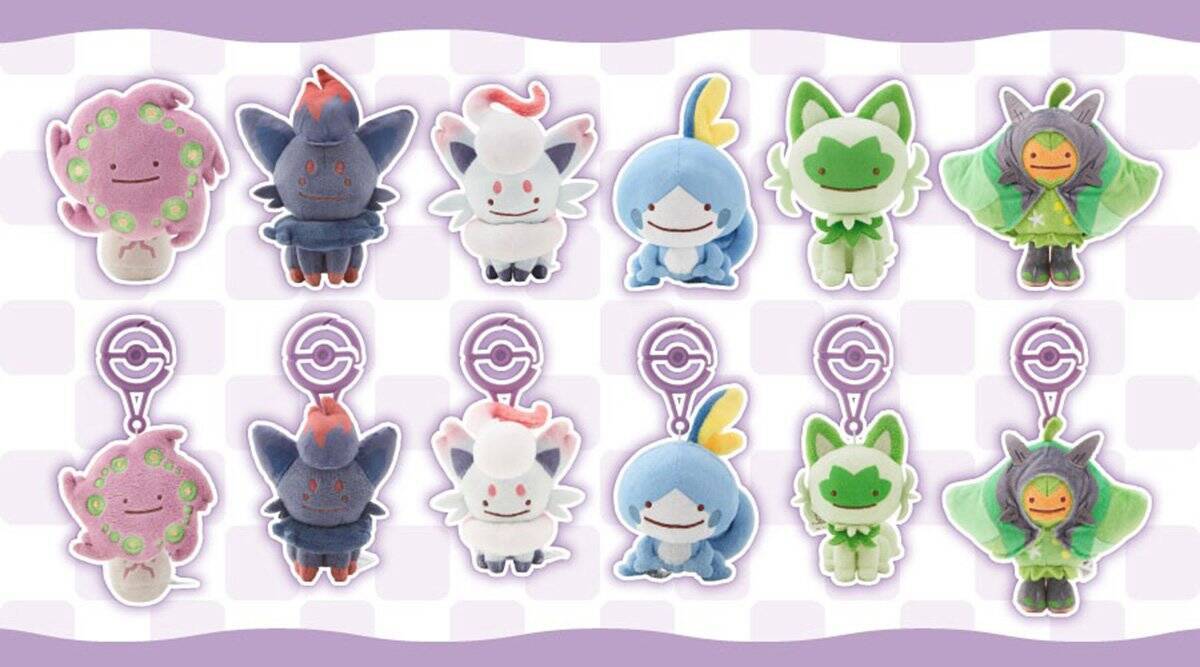 メタモンがいろいろなポケモンにへんしんしたグッズ「へんしん！メタモン」シリーズに新作が登場！全6種類のラインナップ