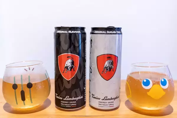 「ランボルギーニのエナドリ！？「トニーノ ランボルギーニ エナジードリンク」をレビュー！洗練されたデザインに心つかまれる」の画像
