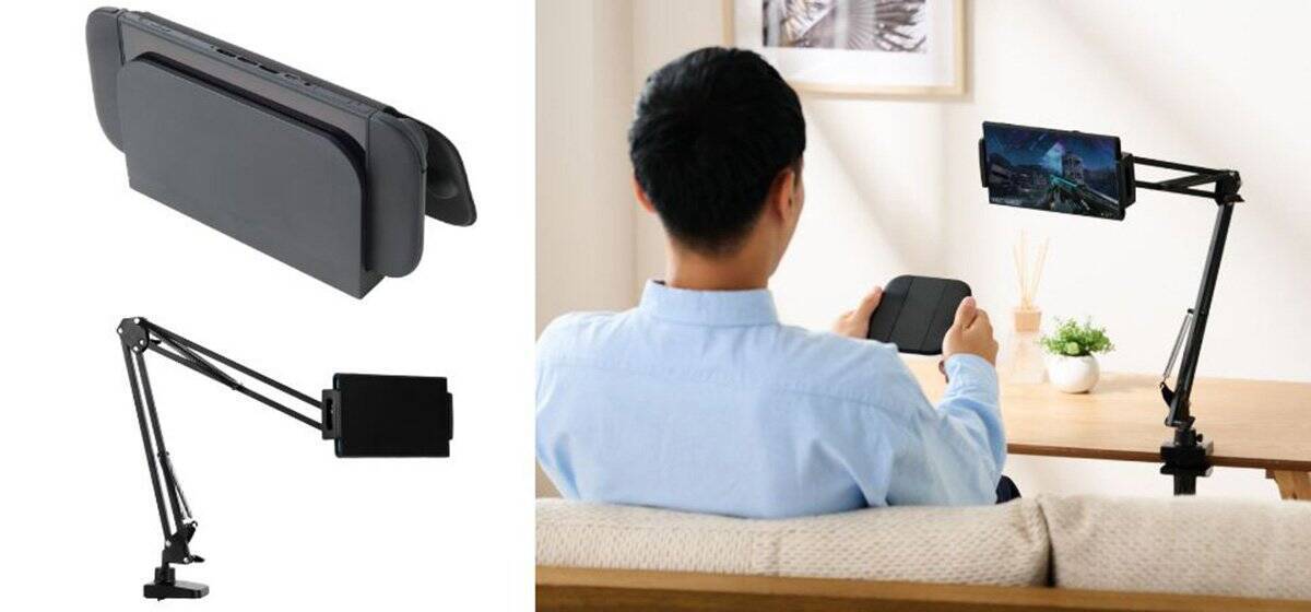 エレコムからSwitch 2用フラップカバーとSwitchシリーズ用のアーム型スタンドが登場！プレイをもっと快適にサポート