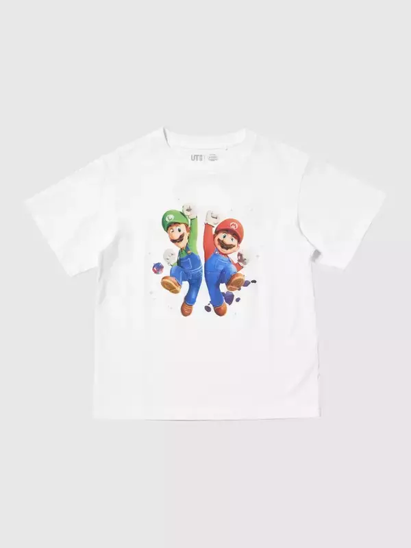 「ユニクロ×「ザ・スーパーマリオギャラクシー・ムービー」コラボのUTが発売決定！4月下旬から」の画像