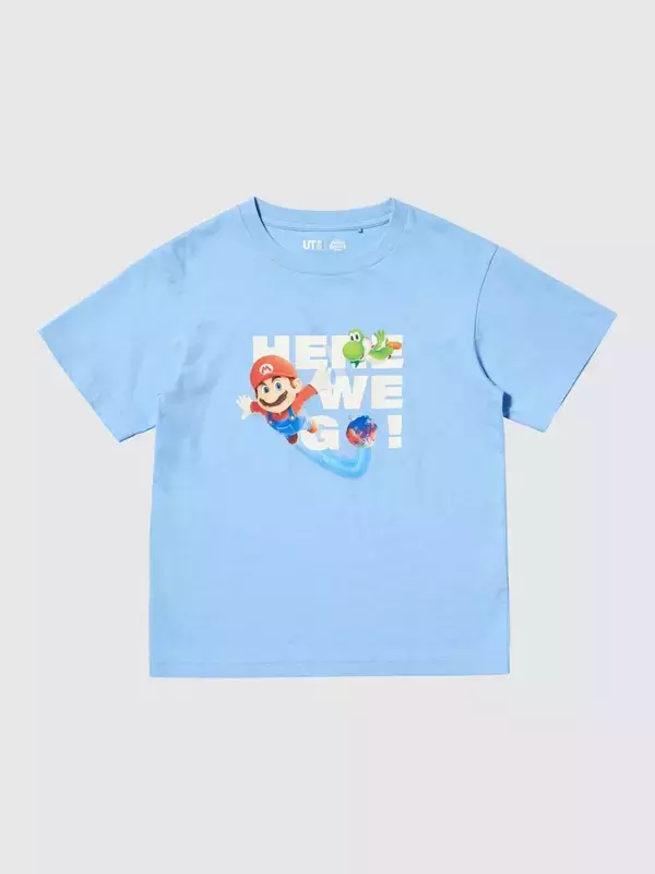 「ユニクロ×「ザ・スーパーマリオギャラクシー・ムービー」コラボのUTが発売決定！4月下旬から」の画像