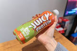 「イギリス発の高たんぱくジュース「JUICY PROTEIN」アップル味とオレンジ味とグアバ&ライム味をレビュー」の画像4