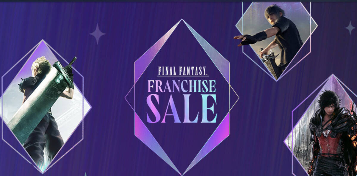 「スクエニ JUNE SALE Part 1」が開催中！Steam版「ファイナルファンタジー」シリーズが30～70%OFF
