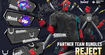 「Marvel Rivals」に「REJECT Team Bundle」が実装決定！REJECTをテーマにしたデッドプールの特別スキンが登場