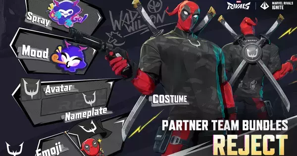 「Marvel Rivals」に「REJECT Team Bundle」が実装決定！REJECTをテーマにしたデッドプールの特別スキンが登場