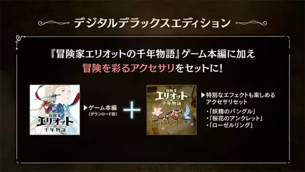 「「冒険家エリオットの千年物語」発売！スクウェア・エニックスが手掛けるHD-2Dシリーズ初の完全新作アクションRPG」の画像