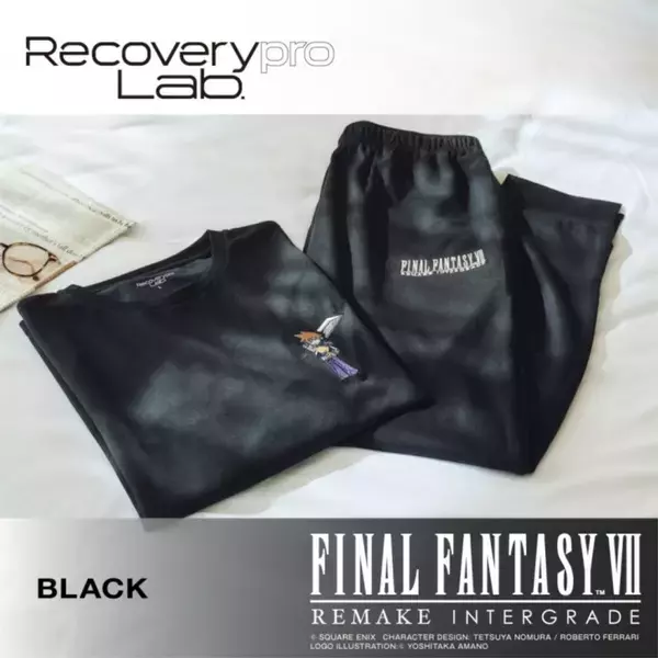 「「Recoverypro Lab.」から「ファイナルファンタジーVII」デザインの「疲労回復ウェア」が登場！クラウド＆チョコボデザインで1月26日発売」の画像
