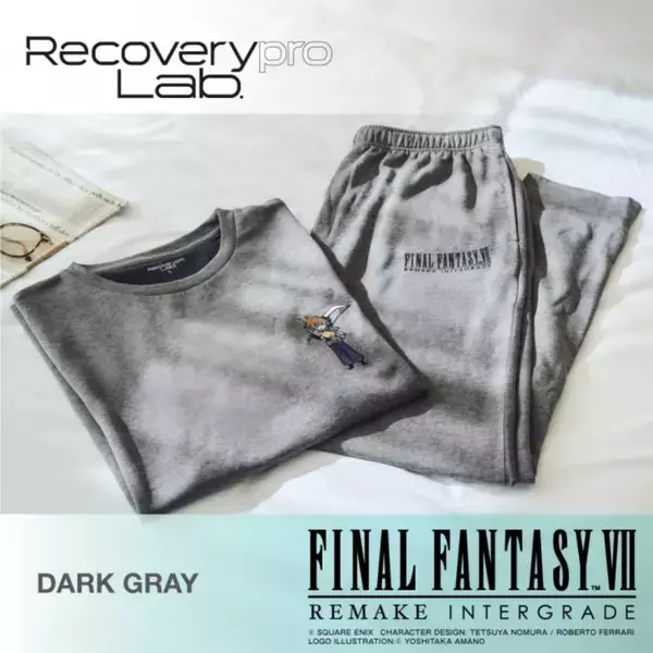 「「Recoverypro Lab.」から「ファイナルファンタジーVII」デザインの「疲労回復ウェア」が登場！クラウド＆チョコボデザインで1月26日発売」の画像