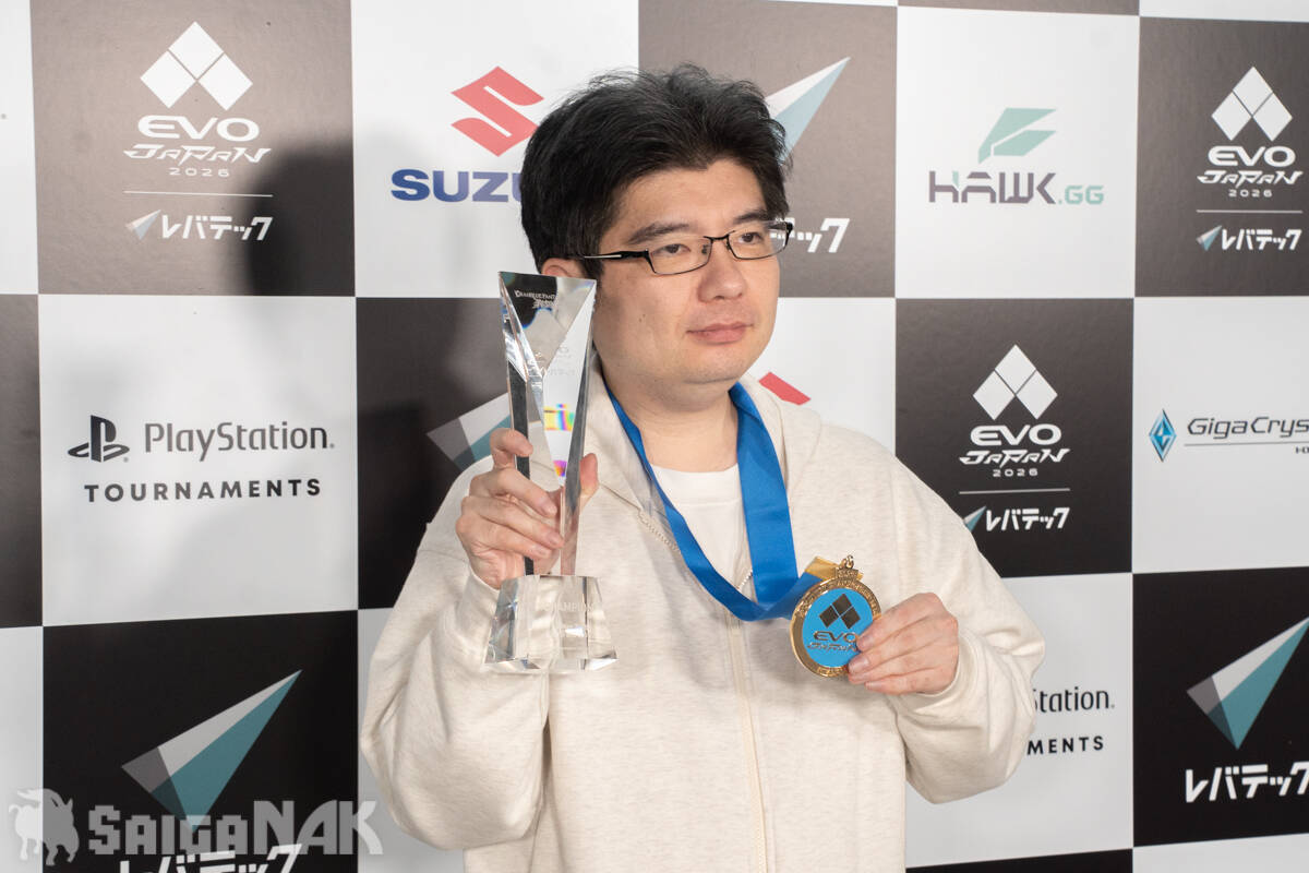 【EVO Japan 2026】GBVSR部門優勝の傘兎選手 独占インタビュー「全プレイヤーに感謝」「ビカラは正直ラッキー」