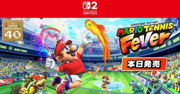 Nintendo Switch 2 ソフト「マリオテニス フィーバー」が2月12日発売！38人のキャラが織りなすはちゃめちゃテニス