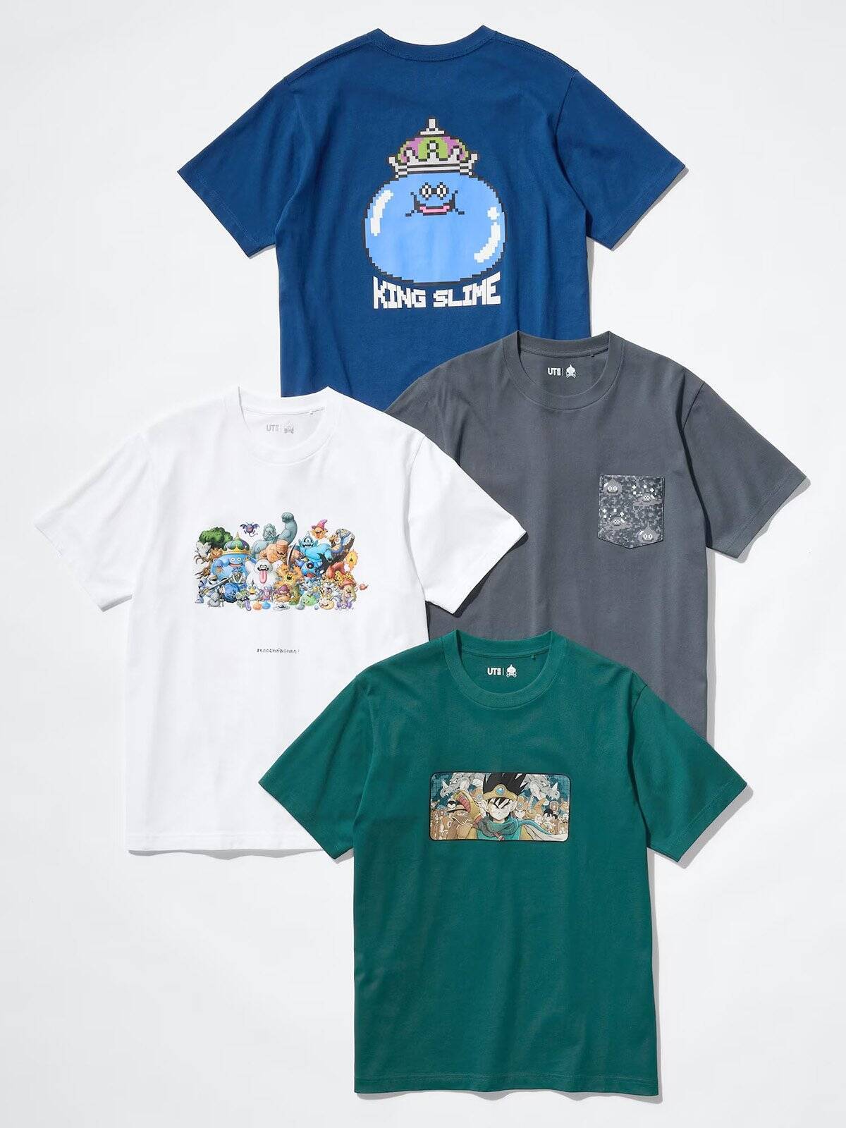 ユニクロ×「ドラゴンクエスト」コラボが4月下旬から実施！ UT(グラフィックTシャツ)が登場