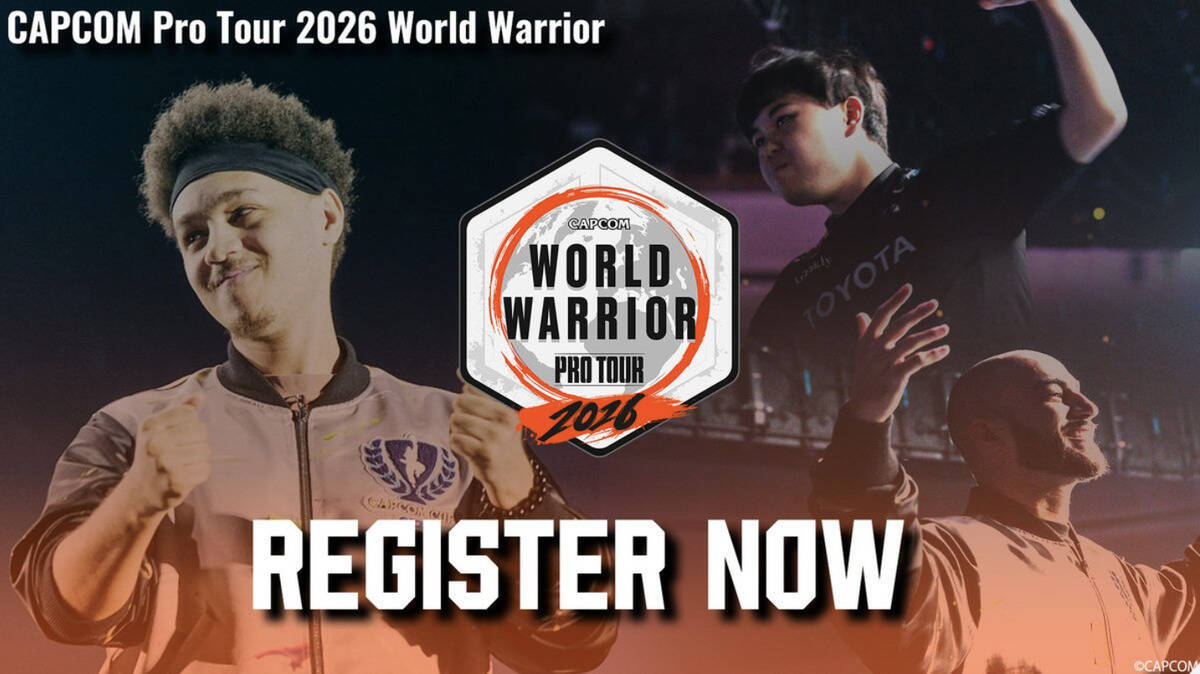 「CAPCOM Pro Tour 2026 ワールドウォリアー 日本大会」第1回が5月10日に開催！配信やパブリックビューイングも