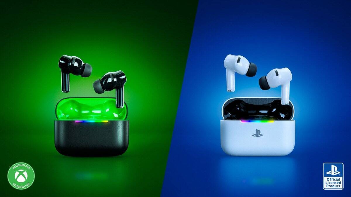 Xbox、PlayStation対応のワイヤレスゲーミングイヤホン「Razer Hammerhead V3 X HyperSpeed」発表！