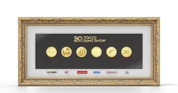TGS2026「30周年アニバーサリーチケット」が330万円で発売決定！人気ゲームデザインの純金メダル6種特別セットに