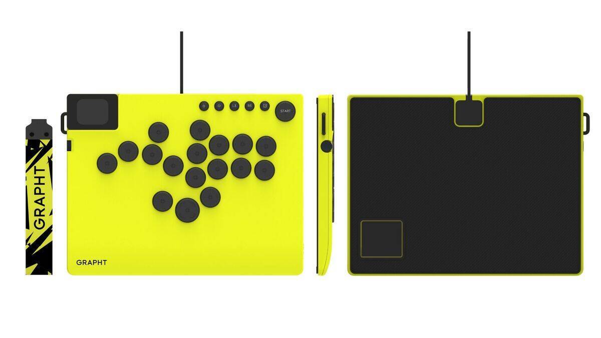 「GRAPHT」が速さを追求したレバーレスアーケードコントローラー「Command Trigger for PC」発表！「ストリートファイター 6」コラボデザインモデルも