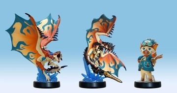 「モンスターハンターストーリーズ3」amiibo3種の発売決定！レウスやルディなど