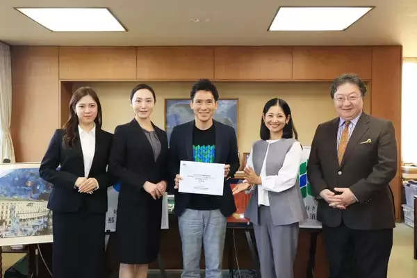 「秩序あるインバウンド観光推進委員会が那須塩原・渡辺市長を表敬訪問、インバウンド観光の質的向上を推進」の画像